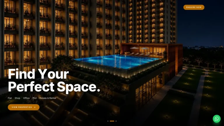 AAURA REALTY website screenshot